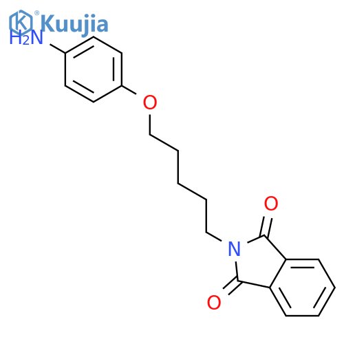 2-(5-(4-Aminophenoxy)pentyl)isoindoline-1,3-dione structure