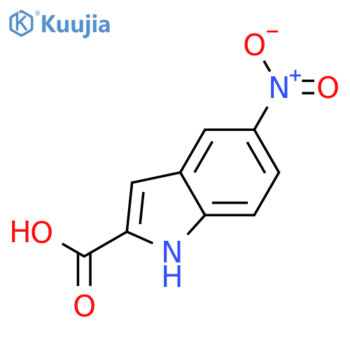 5-nitro-1H-indole-2-carboxylic acid structure