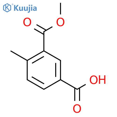 3-(Methoxycarbonyl)-4-methylbenzoic acid structure