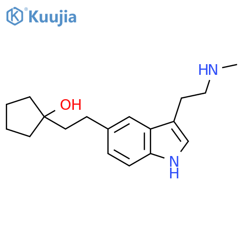 Cyclopentanol, 1-[2-[3-[2-(methylamino)ethyl]-1H-indol-5-yl]ethyl]- structure