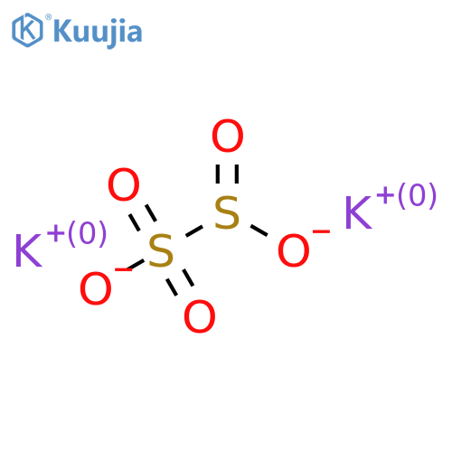 Potassium Metabisulfite (2:1) structure