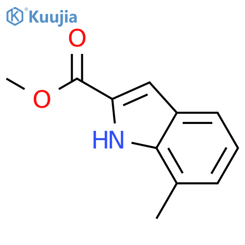 Methyl 7-methyl-1H-indole-2-carboxylate structure