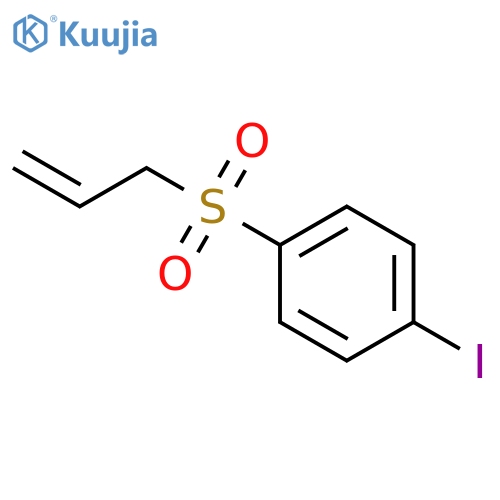 Benzene, 1-iodo-4-(2-propenylsulfonyl)- structure