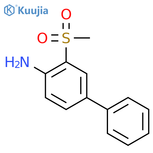 3-(Methylsulfonyl)-[1,1'-biphenyl]-4-amine structure