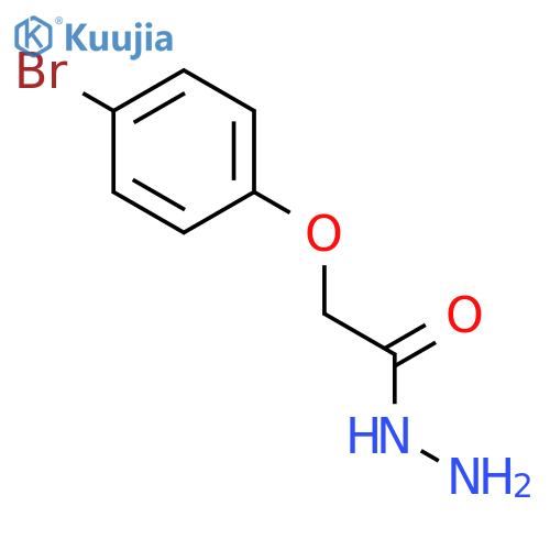 2-(4-Bromophenoxy)acetohydrazide structure