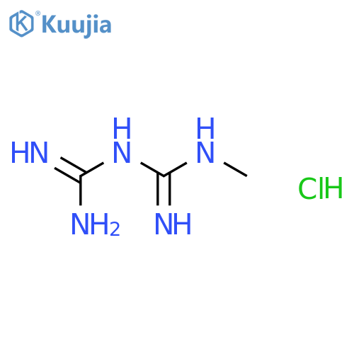1-Methylbiguanide Hydrochloride structure