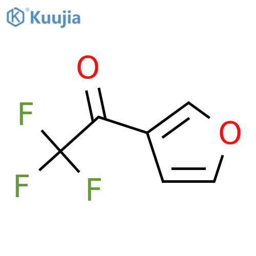 2,2,2-trifluoro-1-(furan-3-yl)ethan-1-one structure