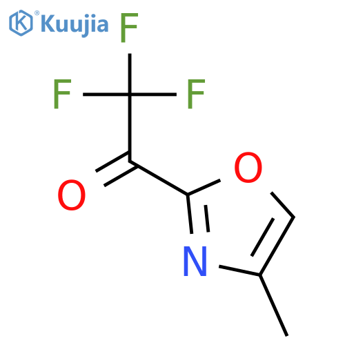 Ethanone,2,2,2-trifluoro-1-(4-methyl-2-oxazolyl)- structure