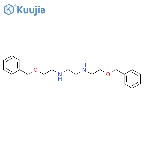 1,2-Ethanediamine, N,N'-bis[2-(phenylmethoxy)ethyl]- structure