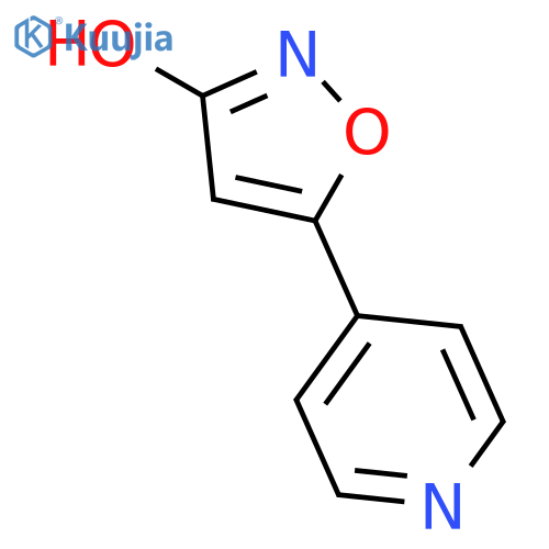 5-(Pyridin-4-yl)isoxazol-3-ol structure