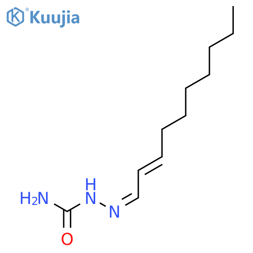 [(Z)-[(E)-Dec-2-enylidene]amino]urea structure