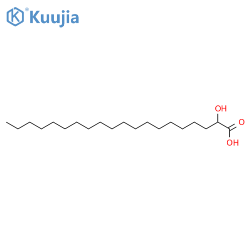 2-Hydroxyicosanoic acid structure