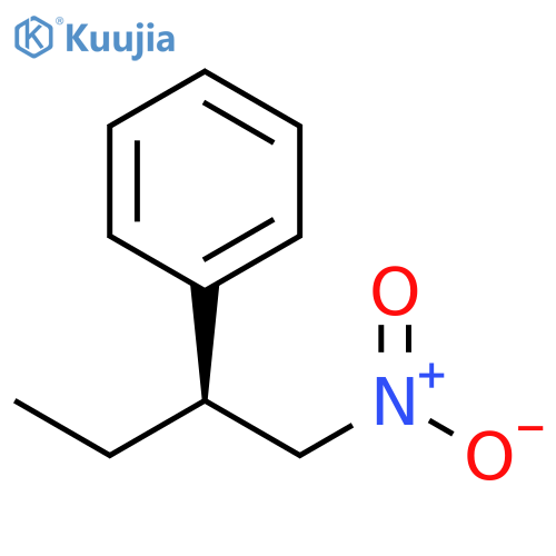Benzene, [(1S)-1-(nitromethyl)propyl]- structure