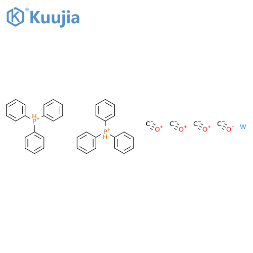 Tungsten,tetracarbonylbis(triphenylphosphine)-, (OC-6-12)- structure