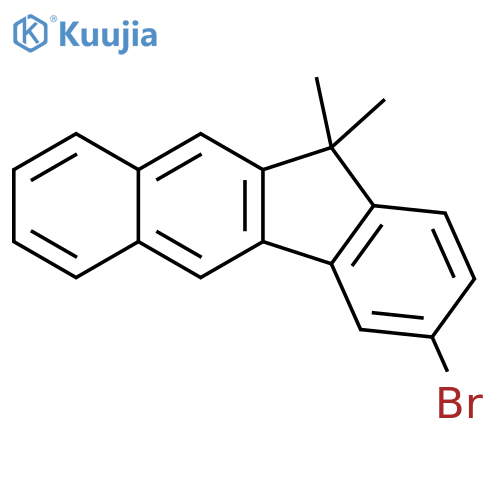 3-Bromo-11,11-dimethyl-11H-benzo[b]fluorene structure