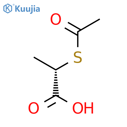 (S)-2-(Acetylthio)-propanoic Acid structure