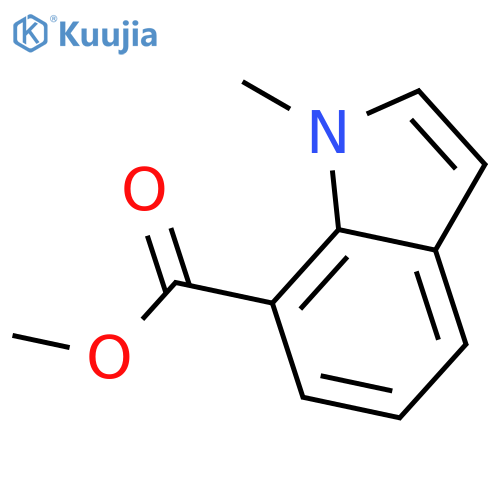 methyl 1-methyl-1H-indole-7-carboxylate structure