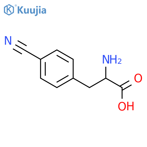 L-(S)-4-Cyanophenylalanine structure