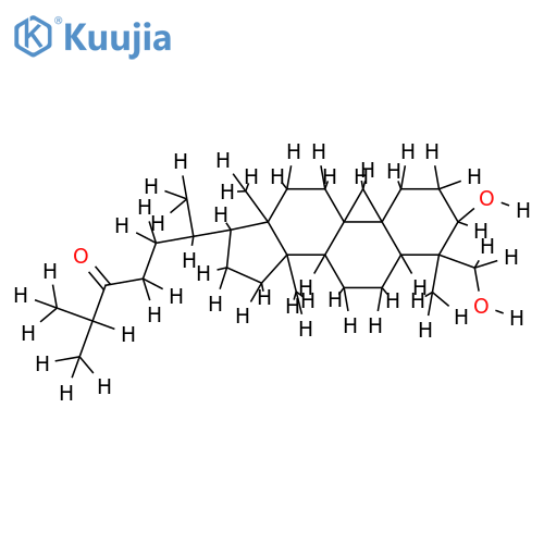 3β-form-3, 28-Dihydroxycycloartan-24-one structure