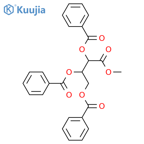 2,3,4-Trihydroxybutanoic acid; (2S,3S)-form, Tribenzoyl, Me ester structure