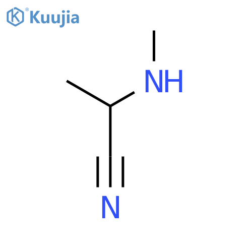 2-(Methylamino)propanenitrile structure