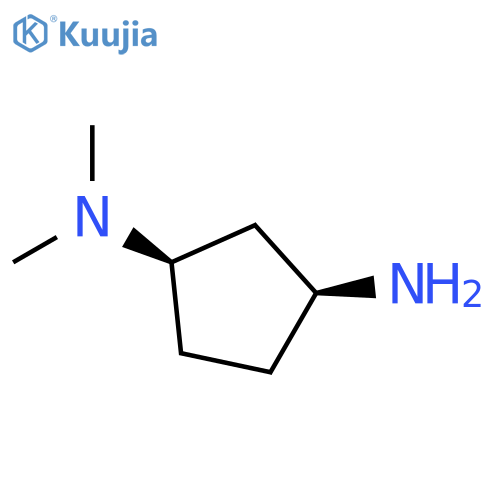 rac-(1R,3S)-N1,N1-dimethylcyclopentane-1,3-diamine, cis structure