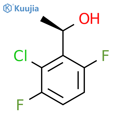 (1R)-1-(2-chloro-3,6-difluorophenyl)ethan-1-ol structure