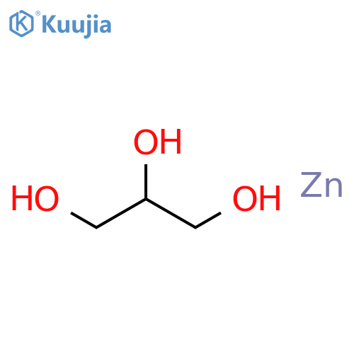 Zinc,[1,2,3-propanetriolato(2-)-kO1,kO2]- structure