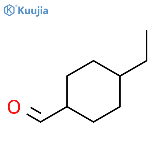 4-Ethylcyclohexanecarbaldehyde structure