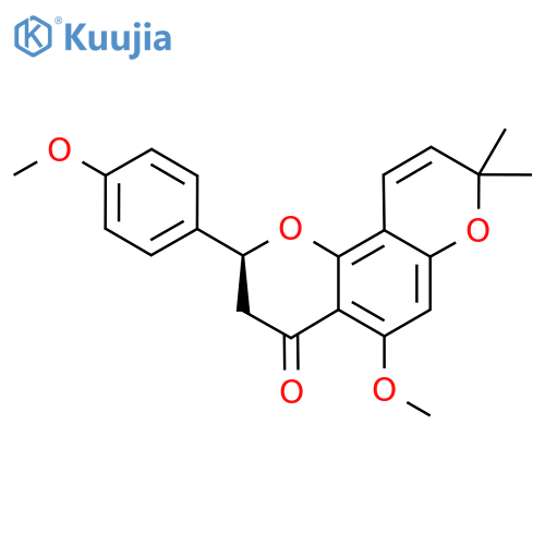 Glyflavanone A structure