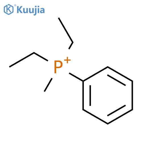 Phosphonium,diethylmethylphenyl-, iodide (1:1) structure