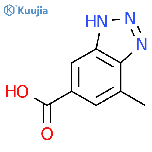 7-METHYL-1H-BENZO[D][1,2,3]TRIAZOLE-5-CARBOXYLIC ACID structure