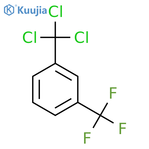 1-(Trichloromethyl)-3-(trifluoromethyl)benzene structure