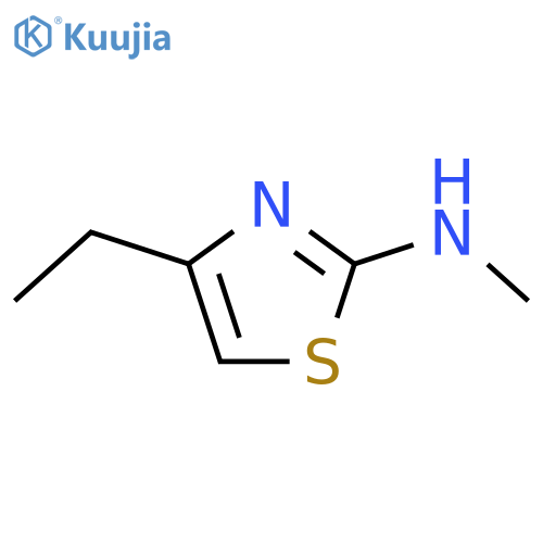 4-ethyl-N-methyl-1,3-thiazol-2-amine structure