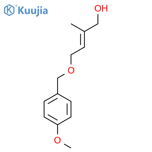 2-Buten-1-ol, 4-[(4-methoxyphenyl)methoxy]-2-methyl-, (2E)- structure