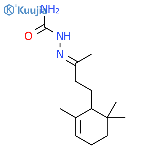 Hydrazinecarboxamide,2-[1-methyl-3-(2,6,6-trimethyl-2-cyclohexen-1-yl)propylidene]- structure