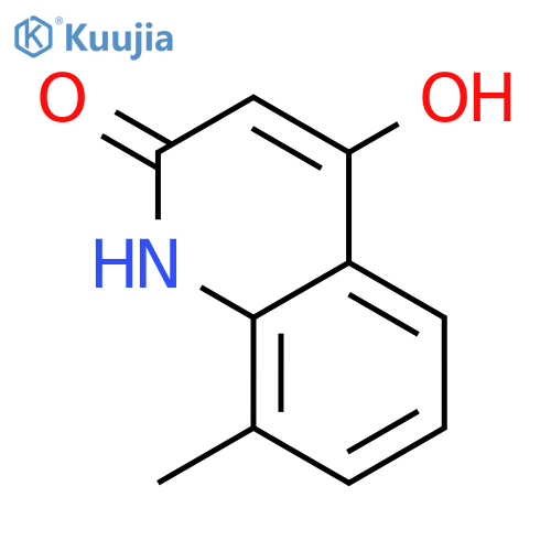 4-Hydroxy-8-methylquinolin-2(1H)-one structure