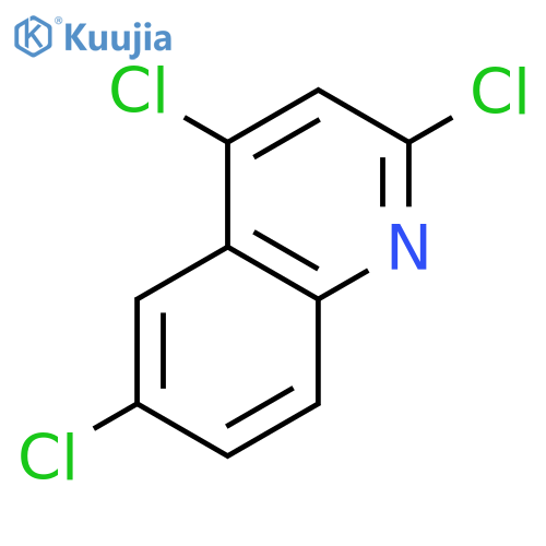 2,4,6-Trichloroquinoline structure