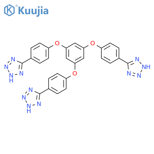 5,5',5''-[1,3,5-benzenetriyltris(oxy-4,1-phenylene)]tris-2h-tetrazole structure