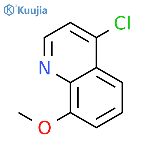 4-Chloro-8-methoxyquinoline structure