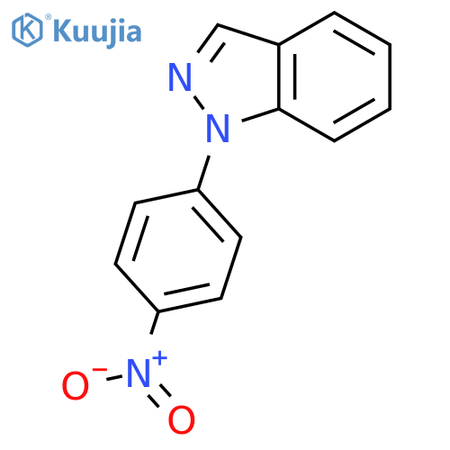 1-(4-nitrophenyl)-1H-indazole structure