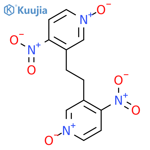 Pyridine,3,3'-ethylenebis[4-nitro-, 1,1'-dioxide (6CI,7CI,8CI) structure