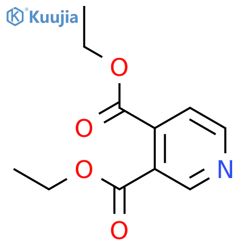 3,4-diethyl pyridine-3,4-dicarboxylate structure