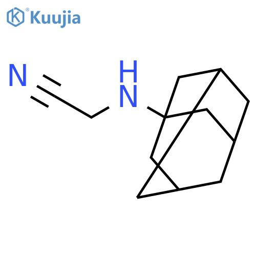 (1-Adamantylamino)acetonitrile structure