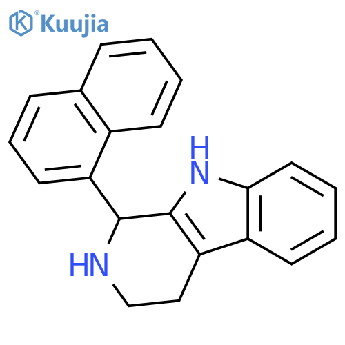 1H-Pyrido[3,4-b]indole, 2,3,4,9-tetrahydro-1-(1-naphthalenyl)- structure