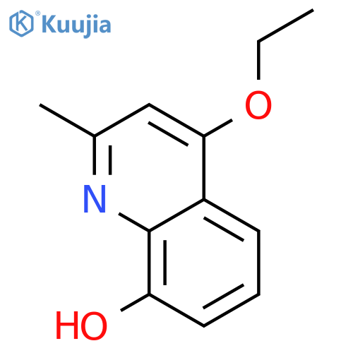 4-Ethoxy-2-methylquinolin-8-ol structure
