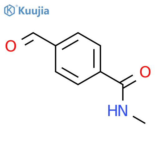 4-formyl-N-methyl-benzamide structure