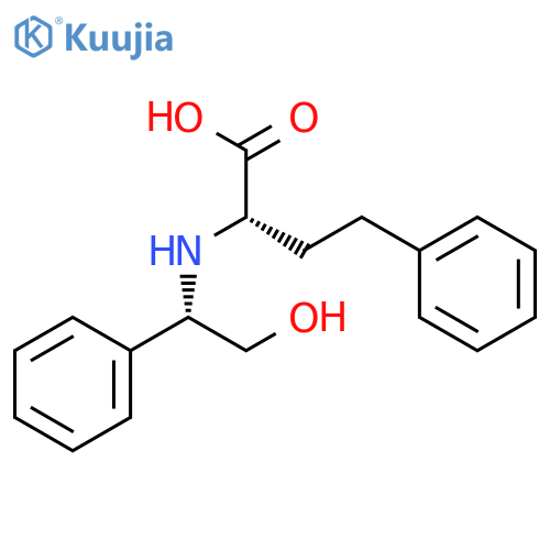 (αS)-α-[[(1S)-2-Hydroxy-1-phenylethyl]amino]benzenebutanoic acid structure