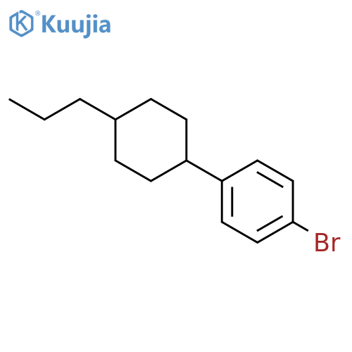 1-bromo-4-(4-propylcyclohexyl)benzene structure