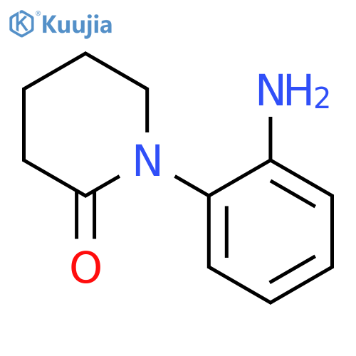 1-(2-aminophenyl)piperidin-2-one structure